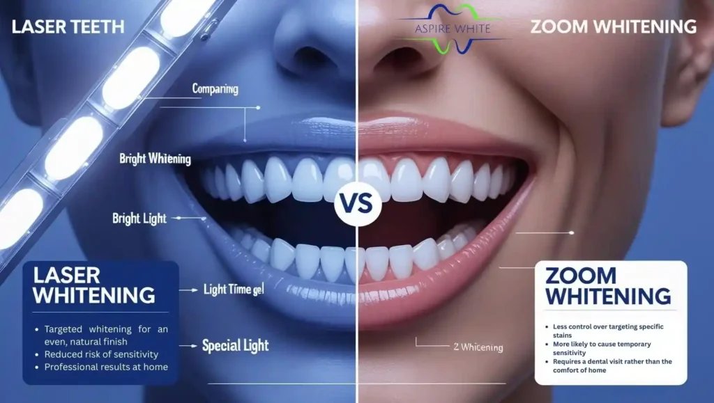 Laser Teeth Whitening vs. Zoom Whitening Newbury